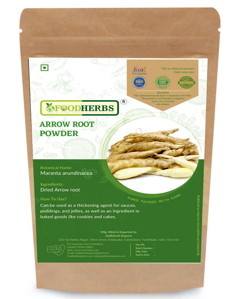 FOODHERBS Arrow Root Powder