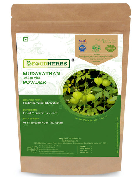 FOODHERBS Mudakathan Powder