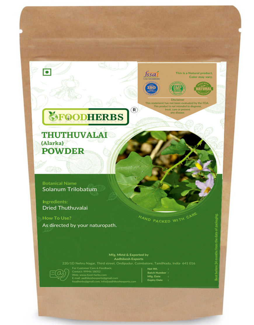 Buy Thuthuvalai Powder Online - Foodherbs