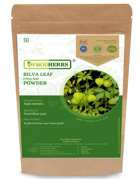 FOODHERBS Bilva Leaf Powder