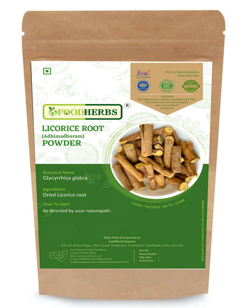 FOODHERBS Licorice Root Powder