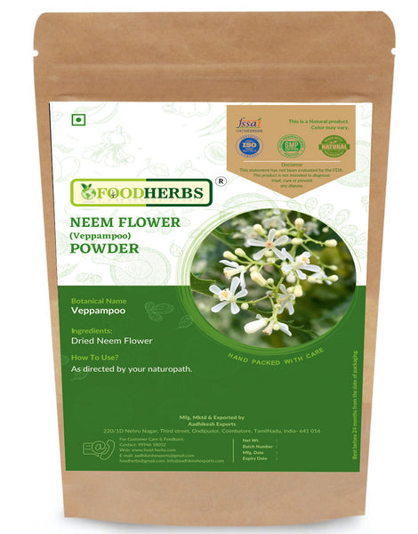 FOODHERBS Neem Flower Powder