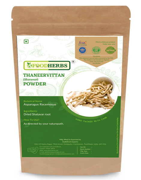 FOODHERBS Thaneervittan Powder