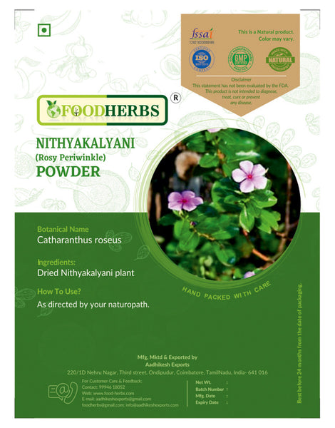 FOODHERBS Nithyakalyani Powder