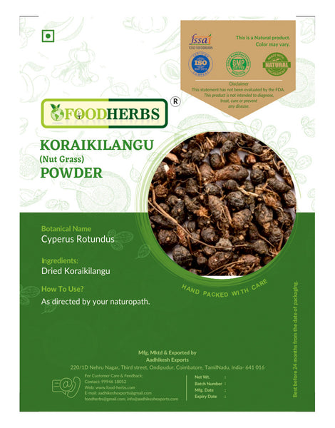 FOODHERBS Koraikilangu Powder