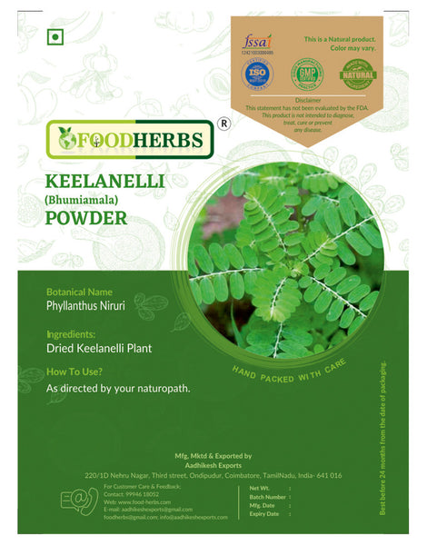 FOODHERBS Keelanelli Powder