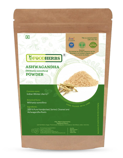 FOODHERBS Ashwagandha Root Powder