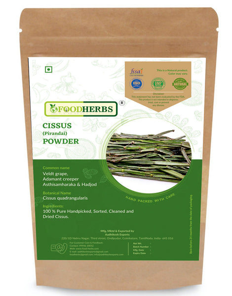 FOODHERBS Dried Cissus Quadrangularis