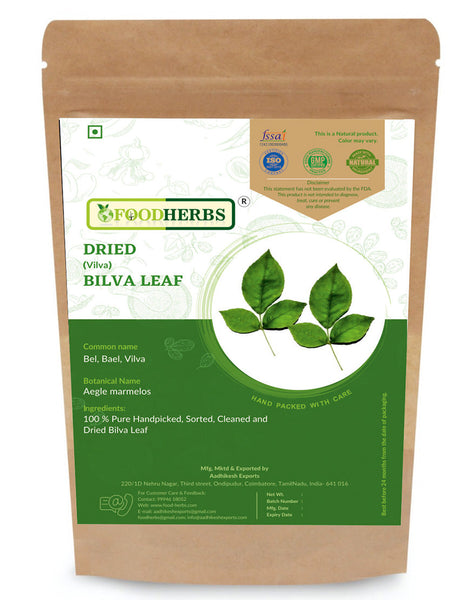 FOODHERBS Dried Bilva Leaf