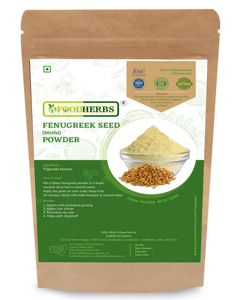 FOODHERBS Fenugreek Seed Powder