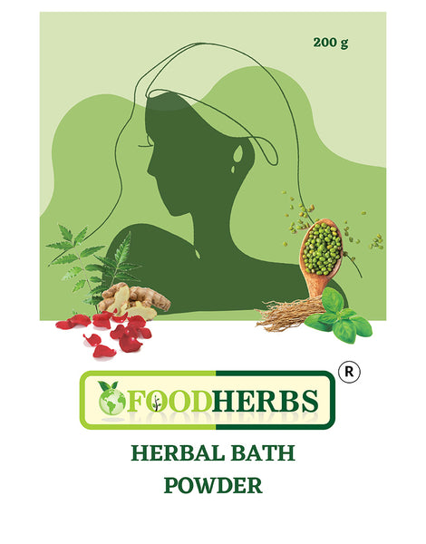 FOODHERBS Herbal Bath Powder