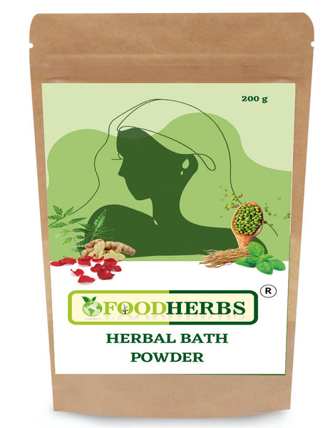 FOODHERBS Herbal Bath Powder