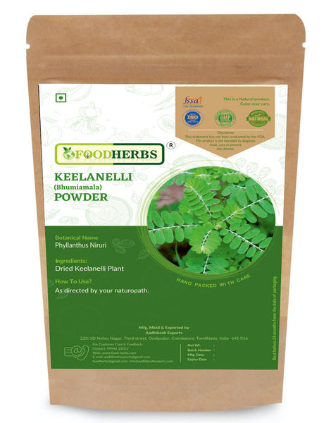 FOODHERBS Phyllanthus Niruri Powder