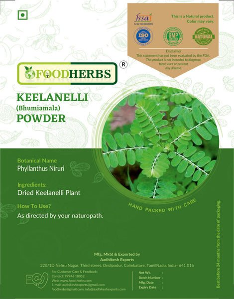 FOODHERBS Phyllanthus Niruri Powder