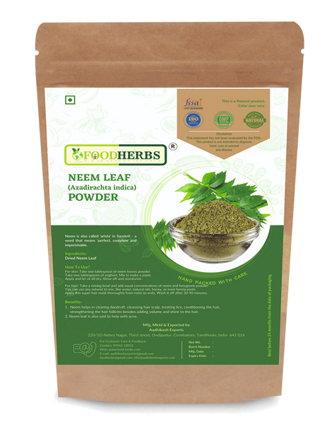 FOODHERBS Neem Leaf Powder