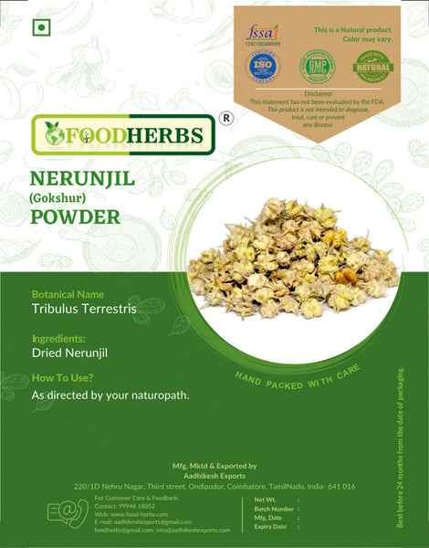 FOODHERBS Tribulus Terrestris Powder