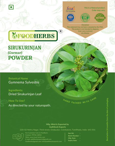 FOODHERBS Gymnema Sylvestre Powder