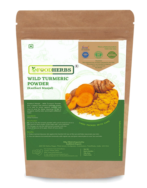 FOODHERBS Wild Turmeric Powder