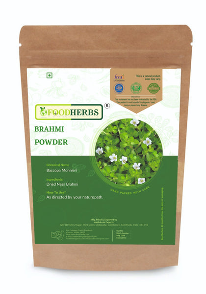 FOODHRBS Bacopa Monnieri Powder