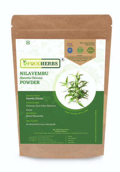 FOODHERBS Swertia Chirata Nilavembu Powder