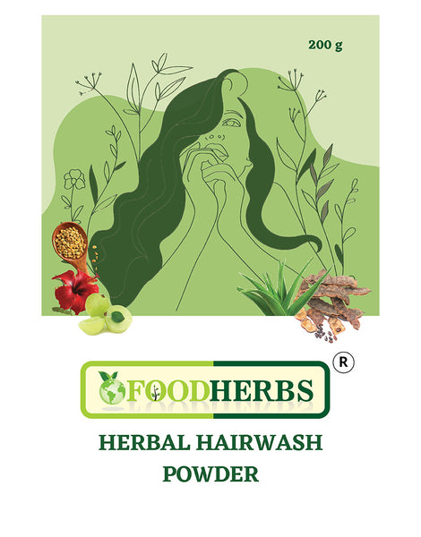 FOODHERBS Herbal Hairwash Powder