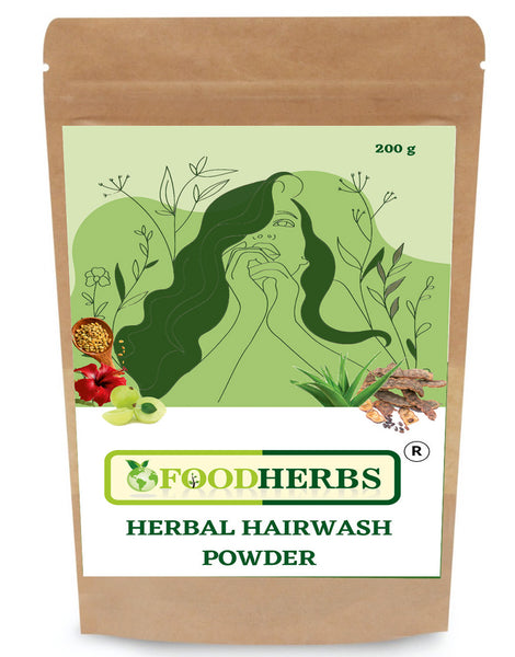 FOODHERBS Herbal Hairwash Powder