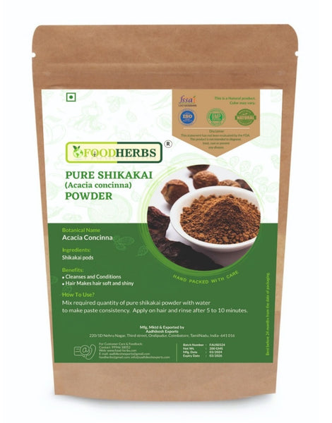 FOODHERBS Pure Shikakai Powder